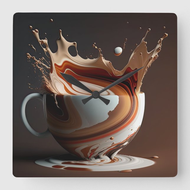 Kaffeeküche Uhr (Vorderseite)
