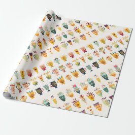 Kaffeekuchen Geschenkpapier
