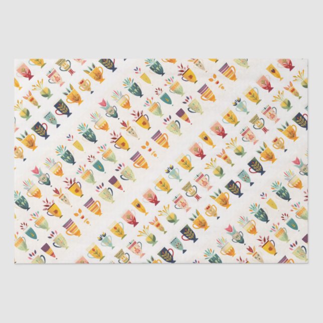 Kaffeekuchen Seidenpapier (Vorderseite)