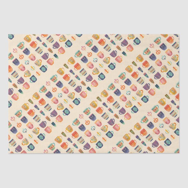 Kaffeekuchen Seidenpapier (Vorderseite)