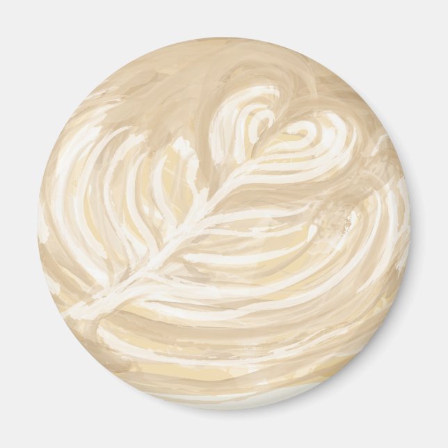 Kaffeekulturkunst Magnet (Vorne)