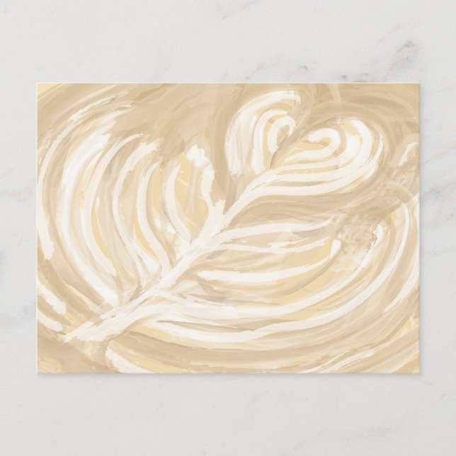 Kaffeekulturkunst Postkarte (Vorderseite)