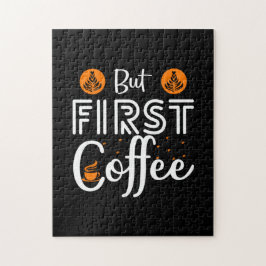 Kaffeekunst, aber erster Kaffee