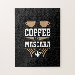 Kaffeekunst Kaffee Und Mascara