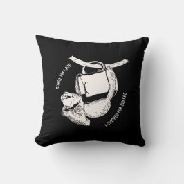 Kaffeelacke (weiß) kissen