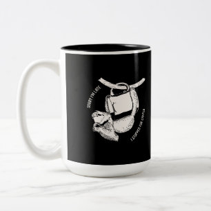 Kaffeelacke (weiß) zweifarbige tasse