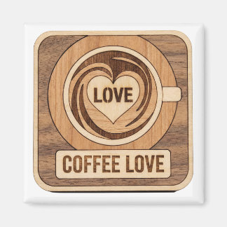 Kaffeeliebe, Herz Magnet