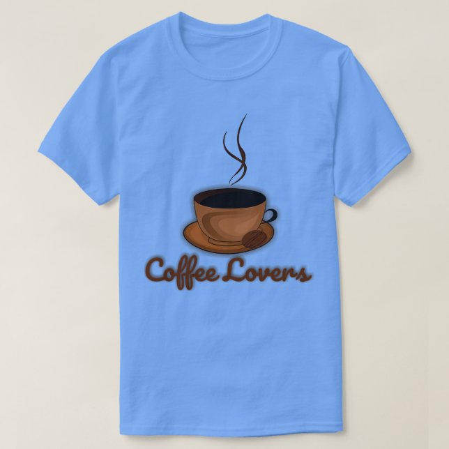Kaffeeliebhaber 6 T-Shirt (Design vorne)
