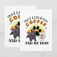Kaffeeliebhaber - ich Liebe Kaffee und mein Hund