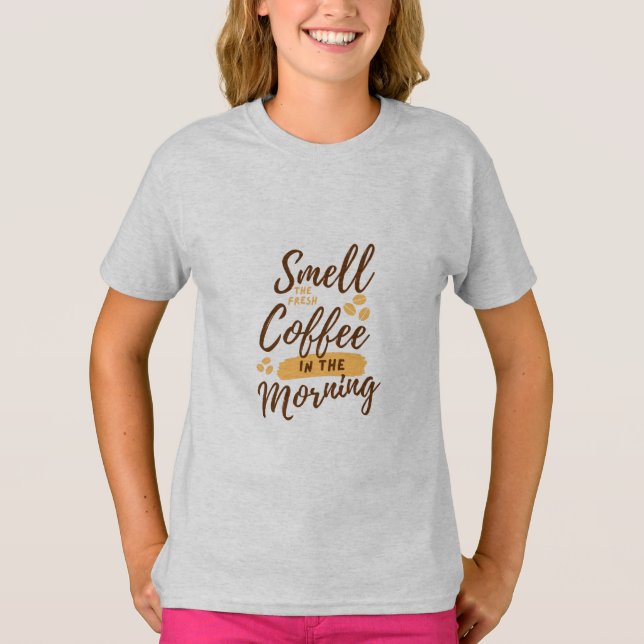 Kaffeeliebhaber jeden Tag T-Shirt (Vorderseite)