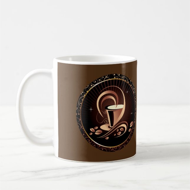 Kaffeeliebhaber Kaffeetasse (Links)