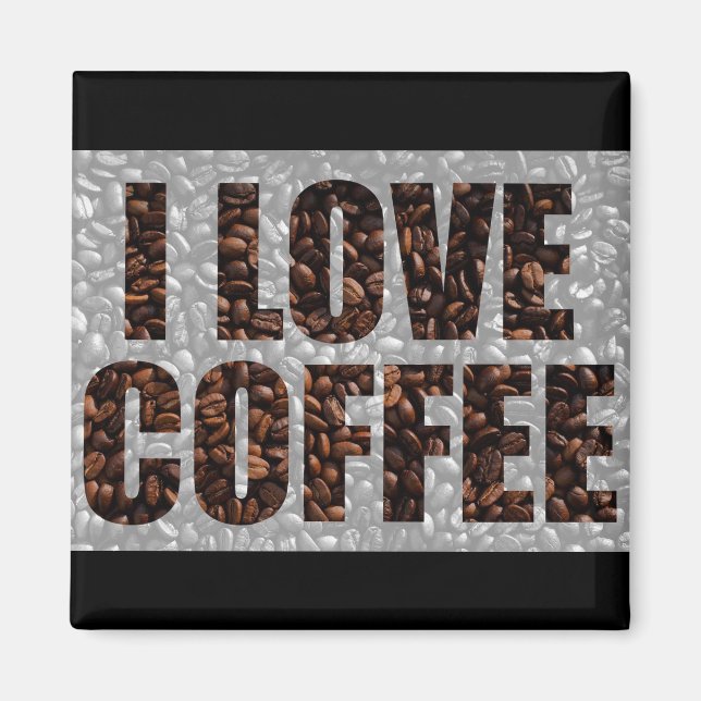 Kaffeeliebhaber Magnet (Vorne)