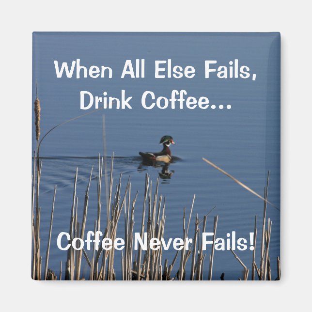 Kaffeeliebhaber Magnet (Vorne)