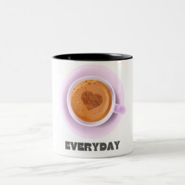 Kaffeeliebhaber Mug: Feiern Sie Ihre Leidenschaft  Zweifarbige Tasse