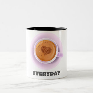 Kaffeeliebhaber Mug: Feiern Sie Ihre Leidenschaft  Zweifarbige Tasse