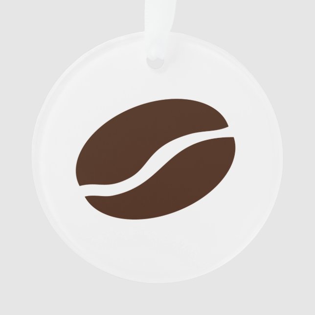 Kaffeeliebhaber Ornament (Vorderseite)