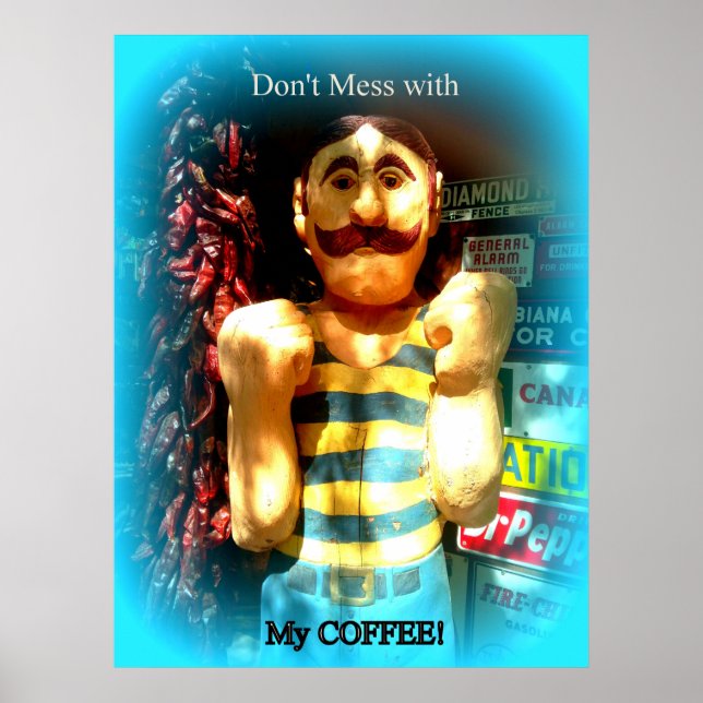 Kaffeeliebhaber Poster (Vorne)