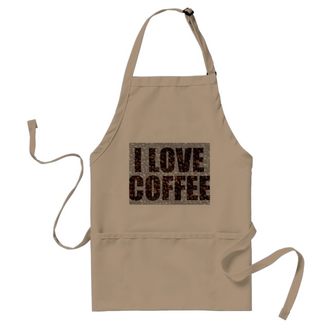 Kaffeeliebhaber Schürze (Vorne)