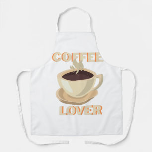 Kaffeeliebhaber – Süß und gemütlich für Koffein-Fa Schürze