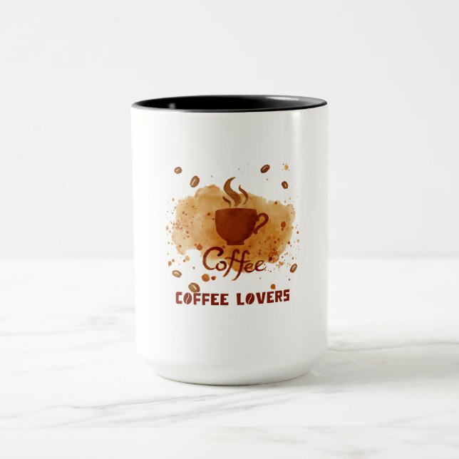 Kaffeeliebhaber Tasse (Zentrum)