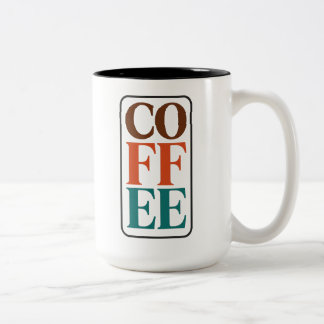 Kaffeeliebhaber-Tasse Geschenk für Kaffeeliebhaber Zweifarbige Tasse