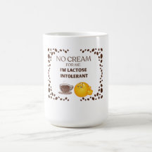 KAFFEELIEBHABER WEISS FUNNY, MIT RAHM KERAMIK 450