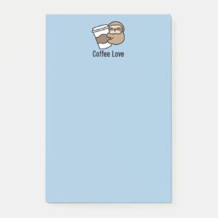 Kaffeeloch Post-it Klebezettel