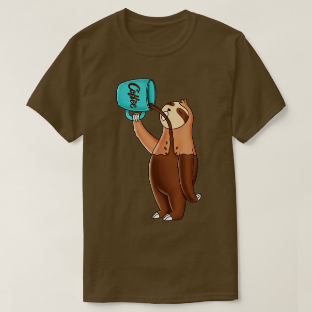 Kaffeeloch T-Shirt (Design vorne)