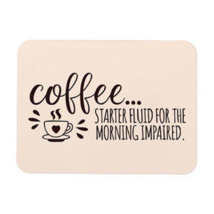Kaffeemagnet für koffeinarme Menschen Magnet