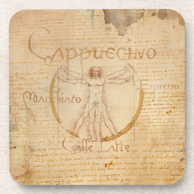 Kaffeemann Getränkeuntersetzer (Vorderseite)