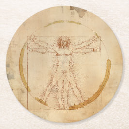 Kaffeemann Runder Pappuntersetzer