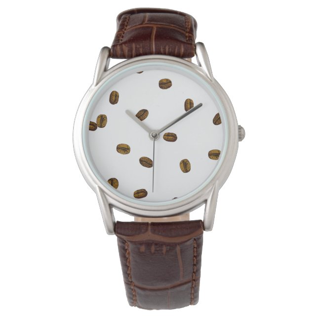 Kaffeemaschine Armbanduhr (Vorderseite)