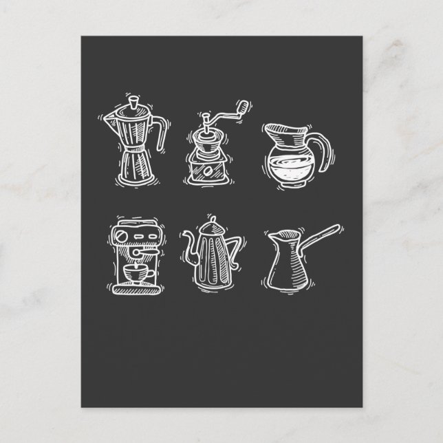 Kaffeemaschine Bitte Unglaublich witzig Koffeinprä Postkarte (Vorderseite)