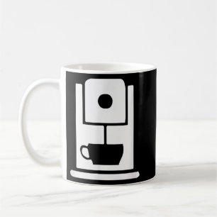 Kaffeemaschine Cafe Arbeiter einheitlich Kaffeetasse
