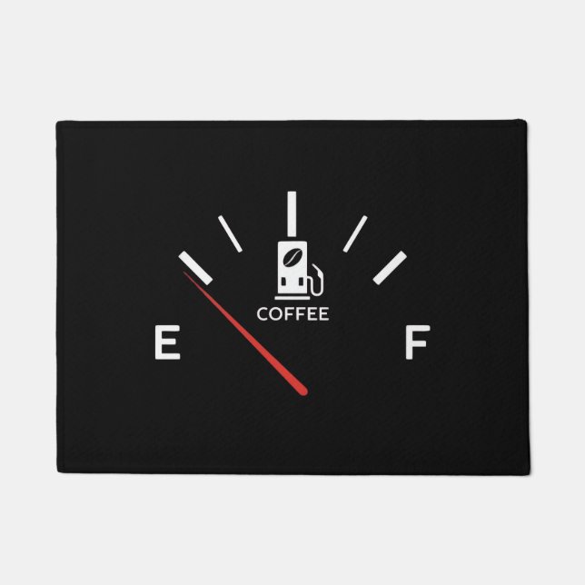 Kaffeemaschine Doormat Begrüßungsmatte für Kaffeel Fußmatte (Vorderseite)