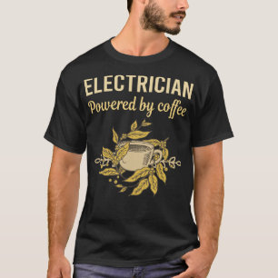 Kaffeemaschine - Elektriker T-Shirt