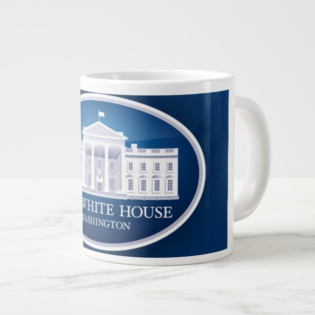 Kaffeemaschine im Weißen Haus Tasse (Vorderseite Rechts)