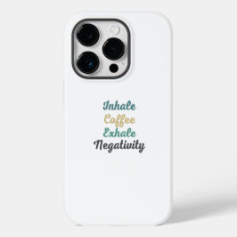 Kaffeemaschine Inhalieren Negativity Phone Case
