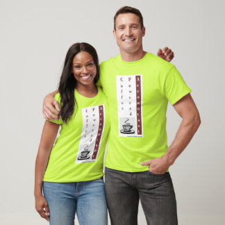 "Kaffeemaschine" männlicher Spitzenreiter T-Shirt