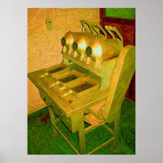 KAFFEEMASCHINE POSTER
