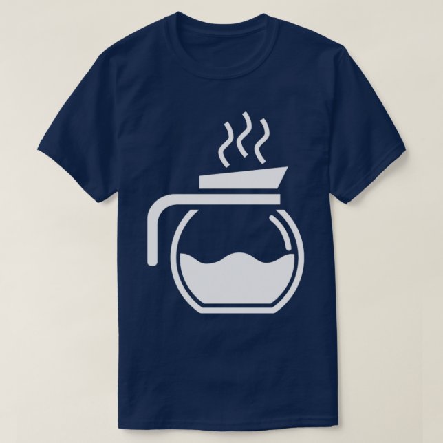 Kaffeemaschine T-Shirt (Design vorne)