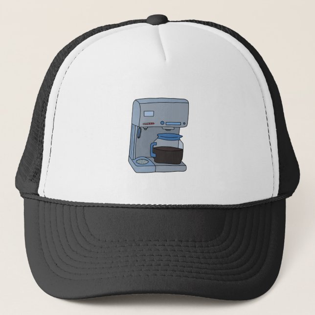 Kaffeemaschine Truckerkappe (Vorderseite)