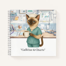 Kaffeemaschine und IHRER EIGENEN TEXT Notizbuch