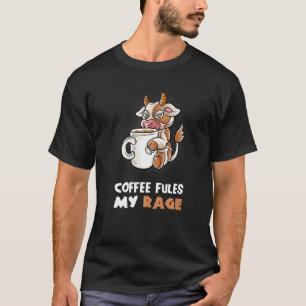 Kaffeemaschinen meine Wut in meiner Tasse Koffein  T-Shirt