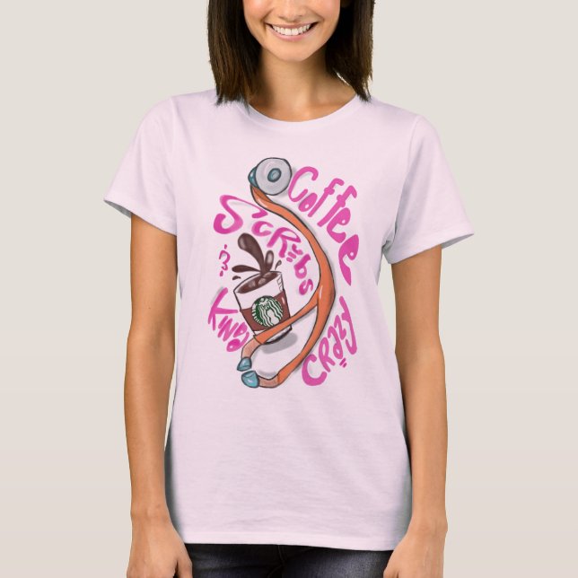 Kaffeemaschinen und so ein verrücktes Hemd T-Shirt (Vorderseite)
