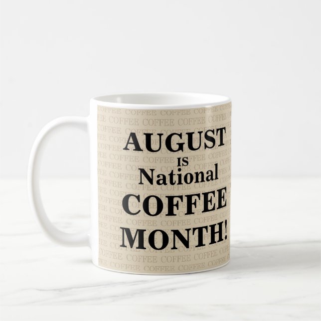 Kaffeemonat Kaffeetasse (Links)