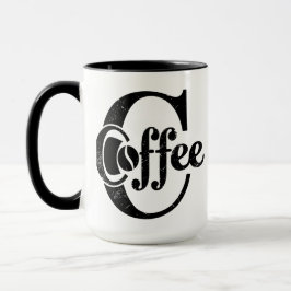 Kaffeemongramm-Tasse Tasse