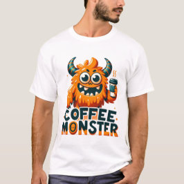 Kaffeemonster - Funny Morning Stimmung T-Shirt