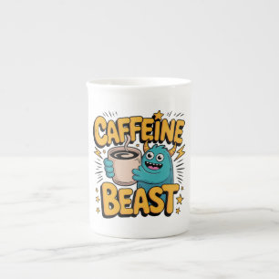 Kaffeemonster Prozellantasse