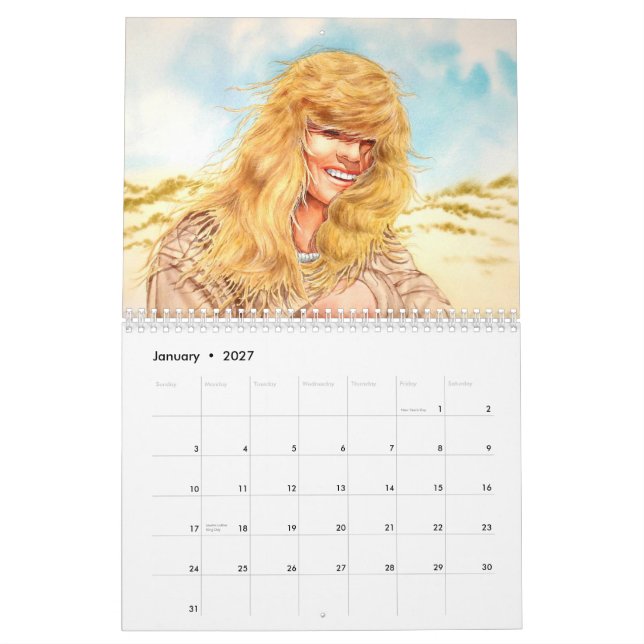 KAFFEEMÜHLE jpec, Kunst von, Sonya, 2011 Kalender (Jan 2027)